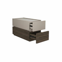 C-Shaped End Table Minimalist Aesthetic Household Furniture Modern Design Space-Saving for Adults, Bedroom, Living Room
