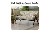 Wood Frame Armchair mid-centuryera Modern Design Accent Chair Signature Aesthetic Wide Seat for Adults, Office Managers