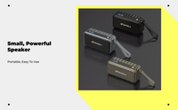 Bass stereo speaker with microSD
