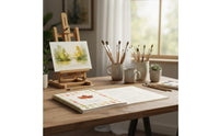 Watercolor Workbook Easy to Use Watercolor Practice Book Creative Creative Development Supplies Set