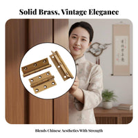 Mortise Hinge Antique and fashion Furniture Hardware flush-mount Installation