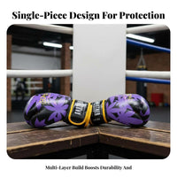 Single-Piece Molding Boxing Gloves Shock Absorption Sanda Training Gloves Multi-Layer Padding Fighting Gear Wrist Support for Boxers, Adults, Children, Spar Arena, Striking Bag Workout, Gym
