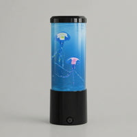 Jellyfish Lamp LED Jellyfish Night Light Tabletop Aquarium Lamp for Kids, Bedroom, Desk