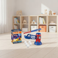 Baseball Training Toy with Hitting Stick Bright Batting Practice Set Plastic