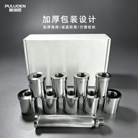 PULUOEN 40 Chrome Steel Steering Knuckle Bushing Remover Tool Set for Trucks
