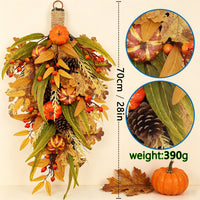 Autumn Pumpkin Berry Hanging Swag Decoration
