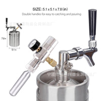 304不锈钢KEG啤酒桶迷你桶打酒器套装精酿啤酒二发桶酒吧吧台容器
