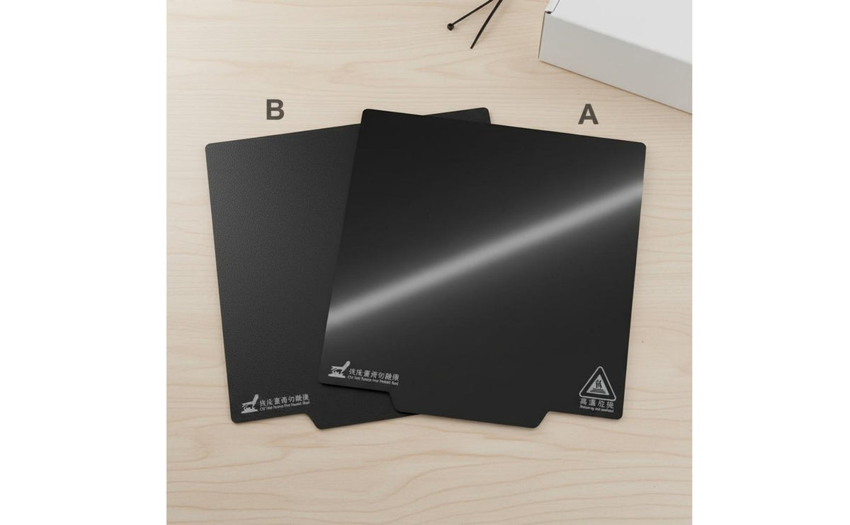 Build Plate Anti-Warping Flexible Heat Bed Sticker Easy Model Removal Two-Part Bed Surface for Hobbyists, Beginners