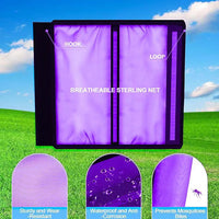 Factory Stock Nylon Horse Leg Guards, Summer Mosquito Protection, Horse Hoof Wraps (4-Piece Set)