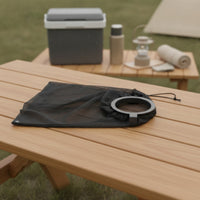 Collapsible Hanging Mesh Bag Breathable Mesh Accessory Bag Easy Access Small Storage Pouch Long-Lasting for Tailgating