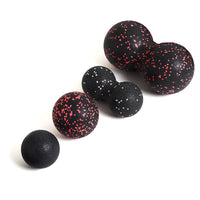 Large Solid Hard Fascia Ball Muscle Relaxation Massage Peanut Ball Foot Sole Pain Relief Double Ball