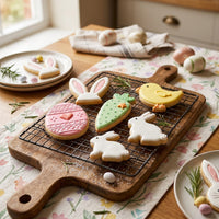 Stainless Steel Easter Cookie Rust-Resistant Fondant Sturdy Metal Batter Form for Home Cooks, Parents, Family Activities, Food Cooking, Kitchen
