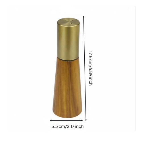 Seasoning and Pepper Mill Adjustable Coarseness Easy to Refill Manual Seasoning Grinders for Cooking Lovers