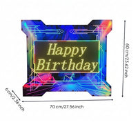 LED Sign Board Illuminated Customizable LED Sign Freestanding Digital Display Board for Businesses, Event Planners, Storefront, Taverns, Parties