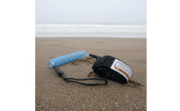 surf boards Leash with Coiled Cord Coiled surf boards Leash Comfortable for Surfers, Surfing