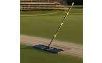 Lawn Leveling Rake Stainless Steel Sand Leveling Rake Heavy Duty for Golf Course