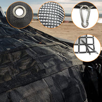 Pickup Truck Cargo Net for Truck Bed Protection and Concealment