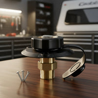 Leak-Proof Water Fill Port with Cover Long-Lasting Water Inlet with Dust Cover Secure Shielding