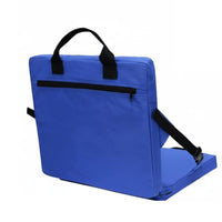 Portable Chair with Backrest Compact Folding Seat Cushion Lightweight Foldable stadiums Cushion for Camping