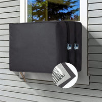 空调罩户外窗机罩 铝箔窗机空调罩窗机防尘罩 户外窗机保暖防尘罩