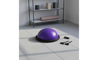Half Balance Ball with Resistance Bands Half Ball Balance Instructor Core