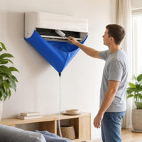 Air Conditioner Cleaning Kit with Water Catchment Cover and Drain Bag for Split Units