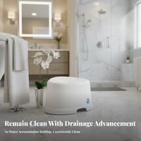 Non-Slip Bath Chair multi-use Shower Stool low-height for Elderly, Children