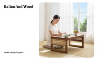 Folding Floor Desk Foldable Folding Lap Desk Rounded Corners for Bedroom, Adults