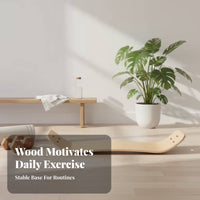Posture Improvement Wooden Wobble Board