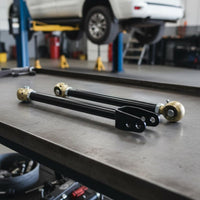 2 Pieces Direct Fit Wrangler JK Control Arms Heavy Duty Adjustable Rear Control Arms for Away from Paved Roads-Road Enthusiasts