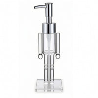 Nutcracker Soap Dispenser Acrylic Soap Dispenser with Pump Festive for Bathroom