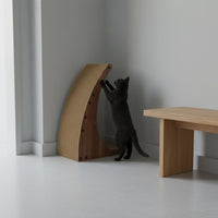 L-Shaped Cat Scratcher Wear-Resistant Vertical Cat Scratching Pad Low-Shedding Pet Supplies for Cats, Kittens, Indoor
