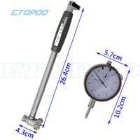 Imperial 2-6 Inside Diameter Gauge, 0.001 Precision, Dial Bore Gauge