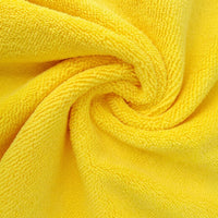 Yellow 40cm Microfibre Cloth, Super Absorbent Cloth and Microfibre Towel, Multi-Purpose Cleaning for Kitchen, Car and Home
