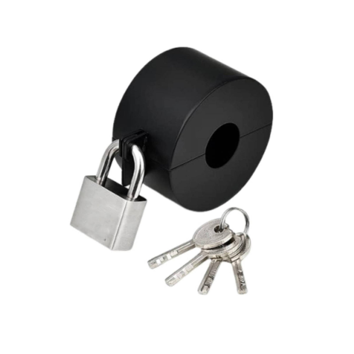 Door Knob Lockout Device Stainless Steel Door Knob Cover Split Seam