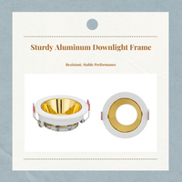 Adjustable GU10 LED Downlight Housing