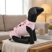 Cat Recovery Suit for Post Surgery, Spay Surgery Suit Cat with Tie Closure, Neuter Surgery Suit for Unisex Anti-Licking, Breathable Pet Suit