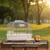 Parrot Outing Enclosure Sturdy Portable Bird Travel Enclosure Ventilated