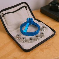 Bushing Drill Guide Compact Round Frame Drill Aligner Machined Finish Jig