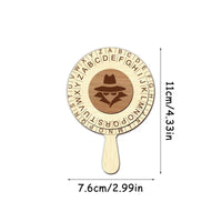 Decoding Wheel with Handle Detective Compact Wheel Circle for Tabletop Games