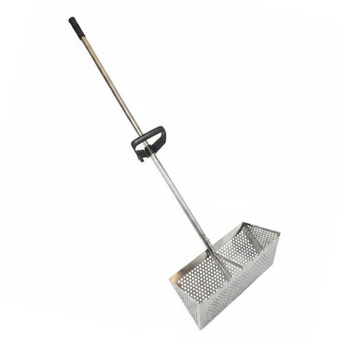Folding Sand Rake Container Detachable Tooth Sifter Portable for Garden