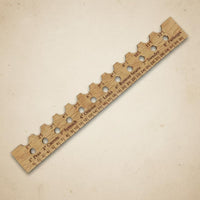 Distribution Ruler Lightweight Wooden Spacer Eco-Friendly Wood