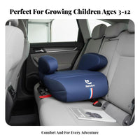 Backless Booster seat Isofix Compatible Child Safety Restraint Universal Fit