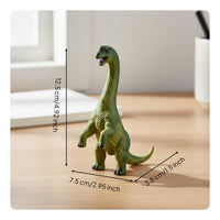 Small Dinosaur Figure Educational Solid Dinosaur Figurine Animal Model for School Projects