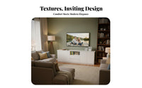 TV Stand with Storage Large Capacity TV Stand Cabinet Nordic Design Modern Entertainment Center for Bedroom