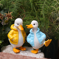 Cute Little Duck Ornament Farm Duck Couple Desktop Garden Courtyard Decoration