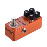 MOSKYAUDIO Mini Guitar Effects Pedal Overdrive Preamp BB Preamp