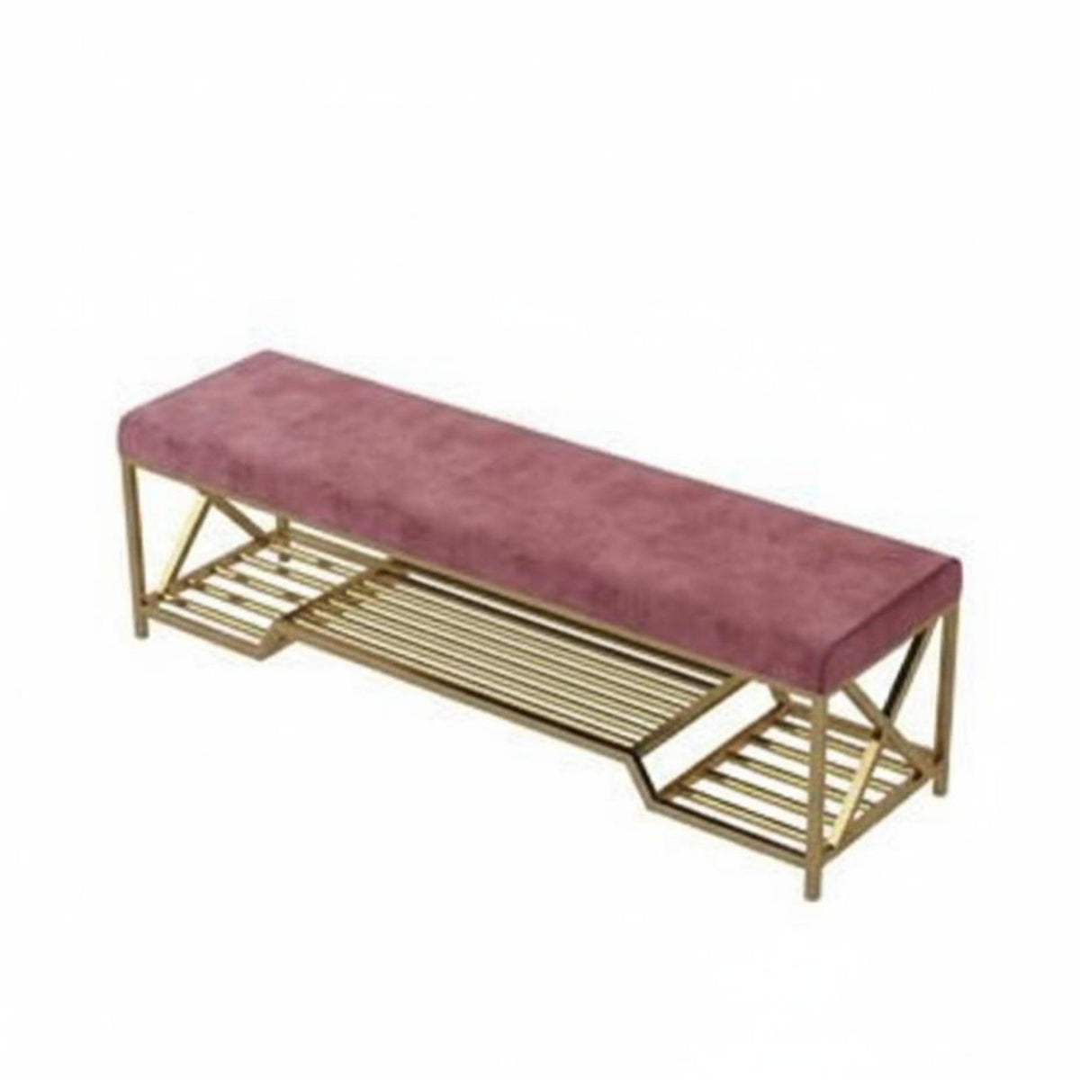 Upholstered Shoe Storage Bench Nordic and Design Household Furniture Multi-Functional Strong Assistance for Seniors, Mudroom