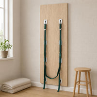 Wall-Mounted Stretching Panel  Wooden Wall-Mounted Stretching Aid Metal Mounting Plates Rehabilitation Accessories