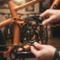 CNC-Machined Single-Chainring Chain Guide Lightweight Chain Guide with ISCG-05 Mount Deformation-Resistant Hardware Durable for 1x Drivetrain Conversion, Commuting